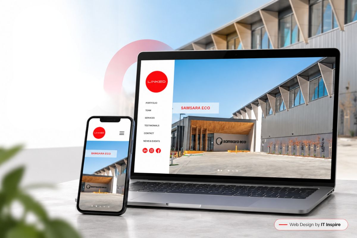 Linked Project Management Website Design