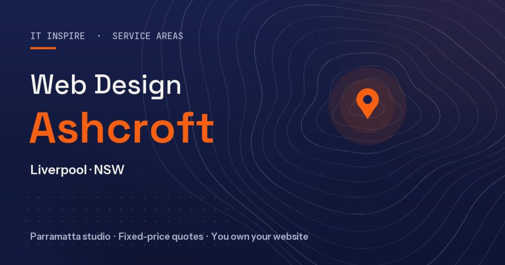 Web design Ashcroft - local websites by IT Inspire