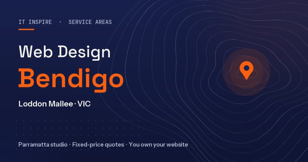 Web design Bendigo - IT Inspire service area