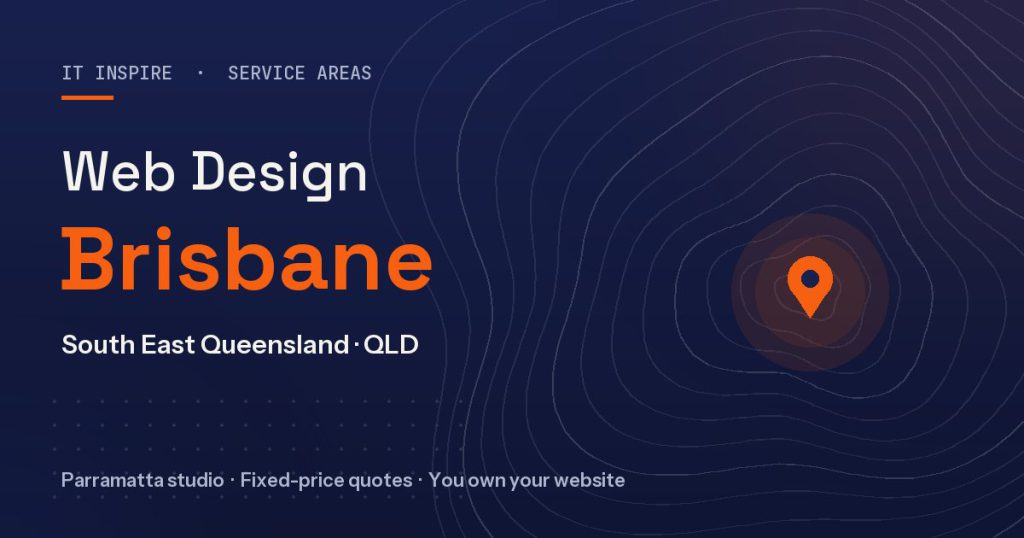 Web design Brisbane - IT Inspire service area