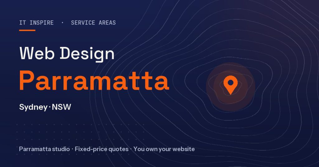 Web design City of Parramatta - IT Inspire service area
