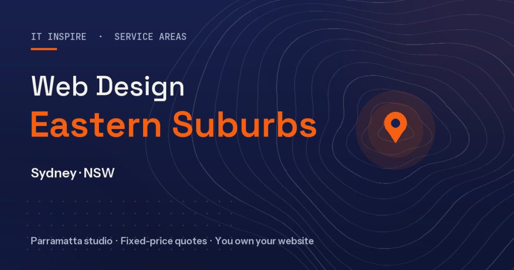 Web design Eastern Suburbs - IT Inspire service area