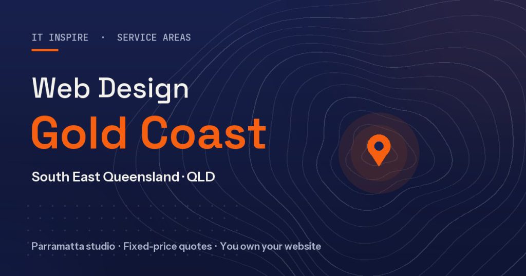 Web design Gold Coast - IT Inspire service area