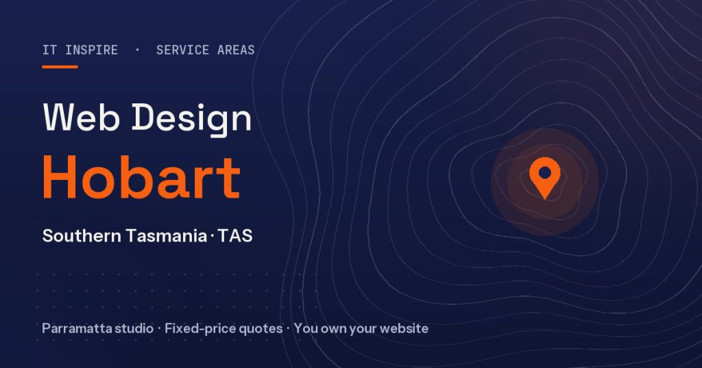 Web design Hobart - IT Inspire service area