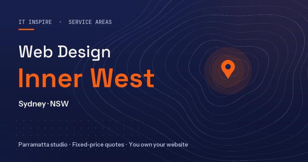 Web design Inner West - IT Inspire service area