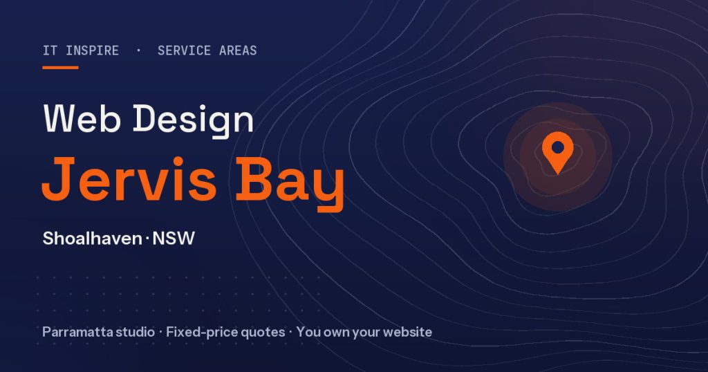 Web design Jervis Bay - IT Inspire service area