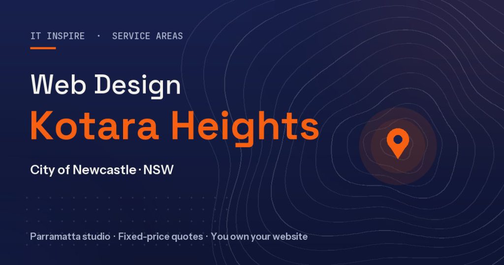 Web design Kotara Heights - local websites by IT Inspire