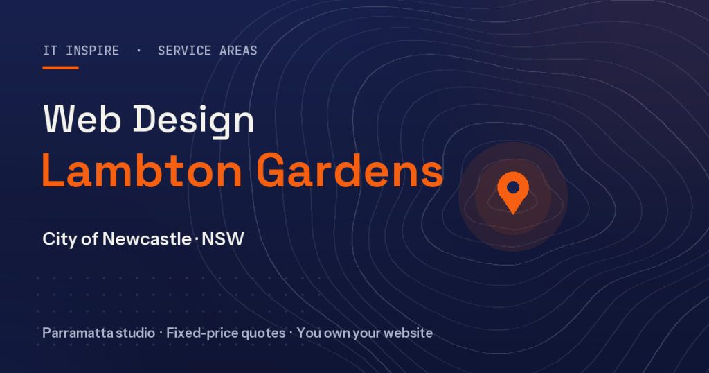 Web design Lambton Gardens - local websites by IT Inspire