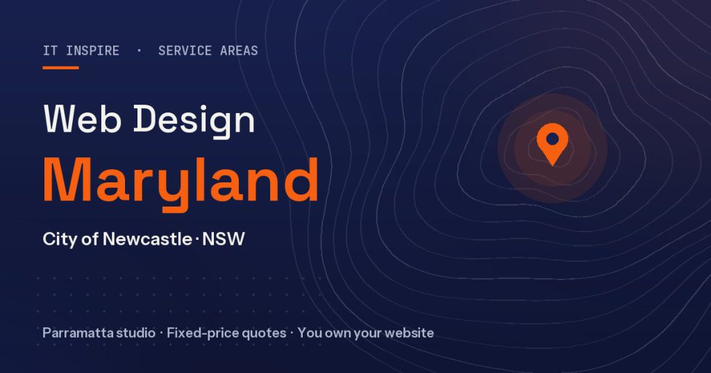 Web design Maryland - local websites by IT Inspire