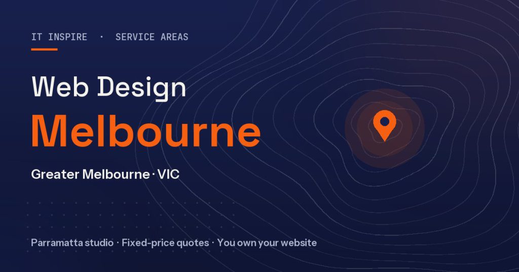 Web design Melbourne - IT Inspire service area