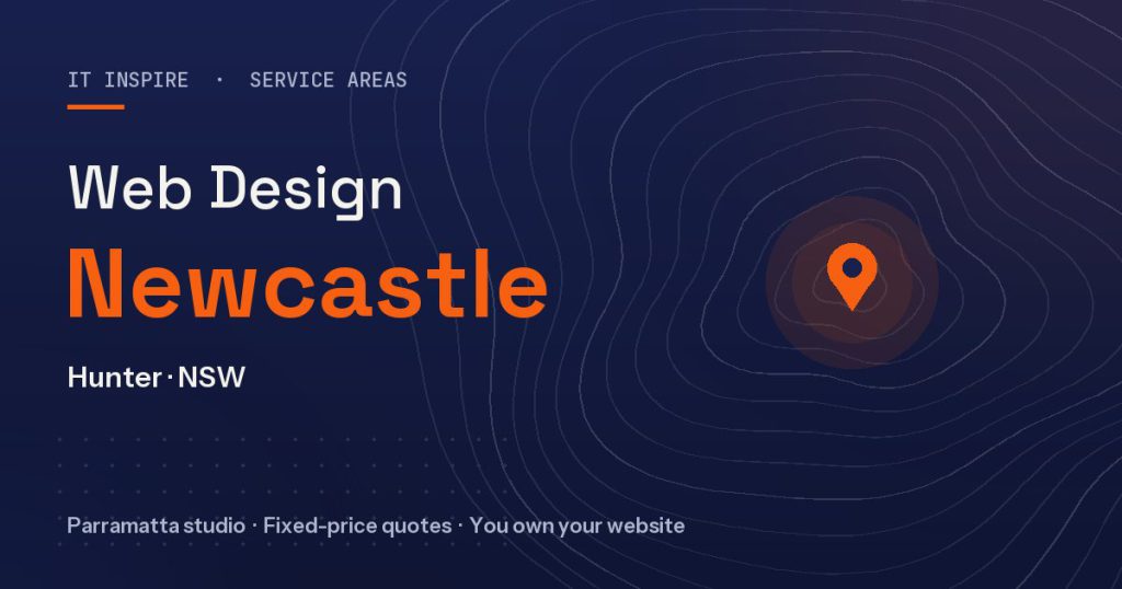 Web design Newcastle - IT Inspire service area