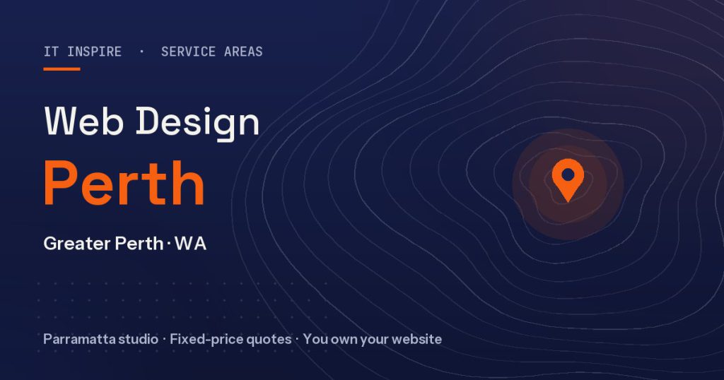 Web design Perth - IT Inspire service area
