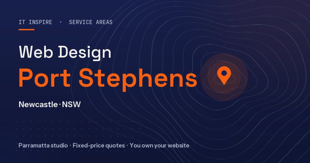 Web design Port Stephens - IT Inspire service area