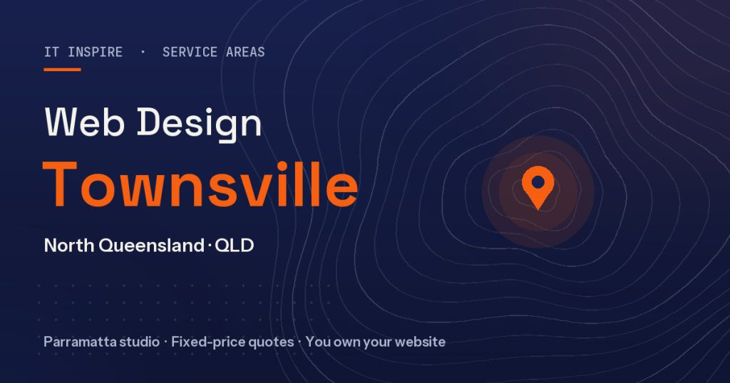 Web design Townsville - IT Inspire service area